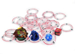 Acrylic Condition Rings 72 PCS Status Effect Markers Box - Dungeoneers Den