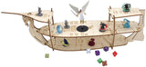 3D RPG Miniatures Ship Wood Laser Cut - Dungeoneers Den