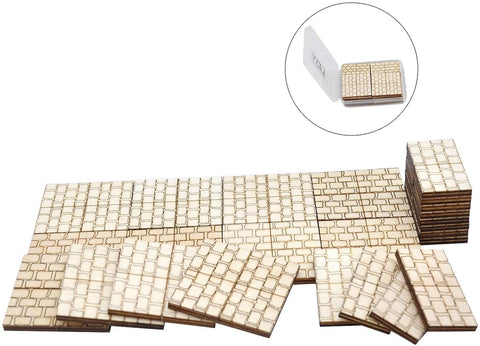 Dungeon Stone Square Floor Tiles (Set of 24) - Dungeoneers Den